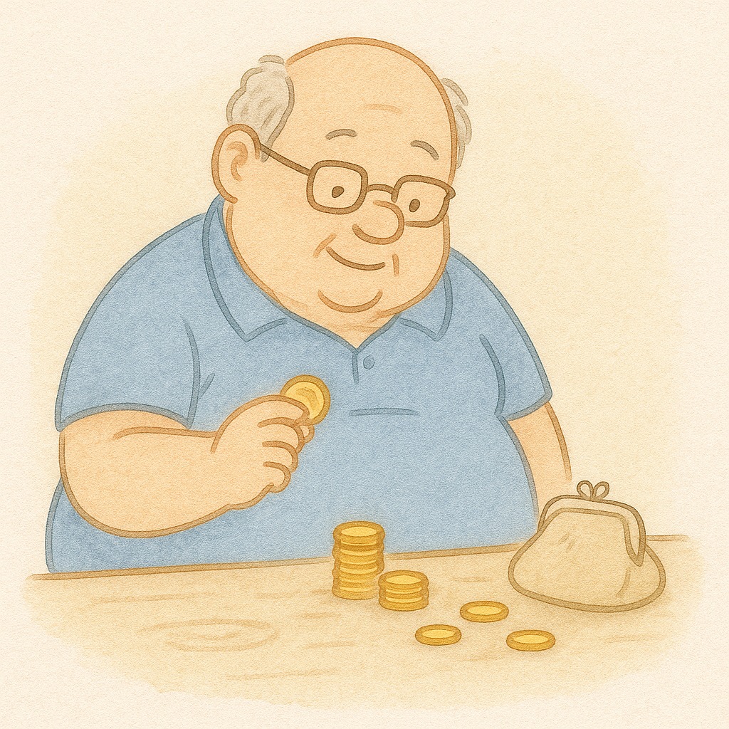 Símbolo de pensión